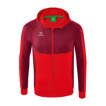 Six Wings Training Jacket with hoodred/bordeaux S