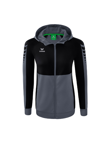 Six Wings Training Jacket with hoodslate grey/black 34