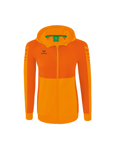 Six Wings Training Jacket with hoodnew orange/orange 34