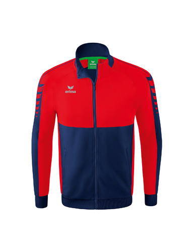 Six Wings Worker Jacketnew navy/red XXXL