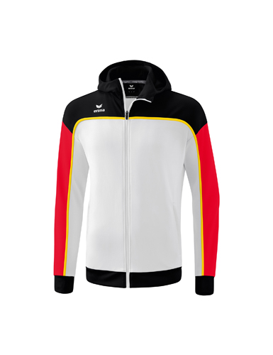 CHANGE by erima Training Jacket with hoodwhite/black/red XXXL