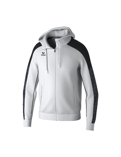 EVO STAR Training Jacket with hoodwhite/black XXXL