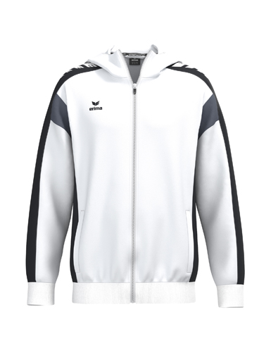 CELEBRATE 125 Training Jacket with hoodwhite/black 116