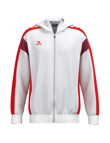 CELEBRATE 125 Training Jacket with hoodwhite/red 116